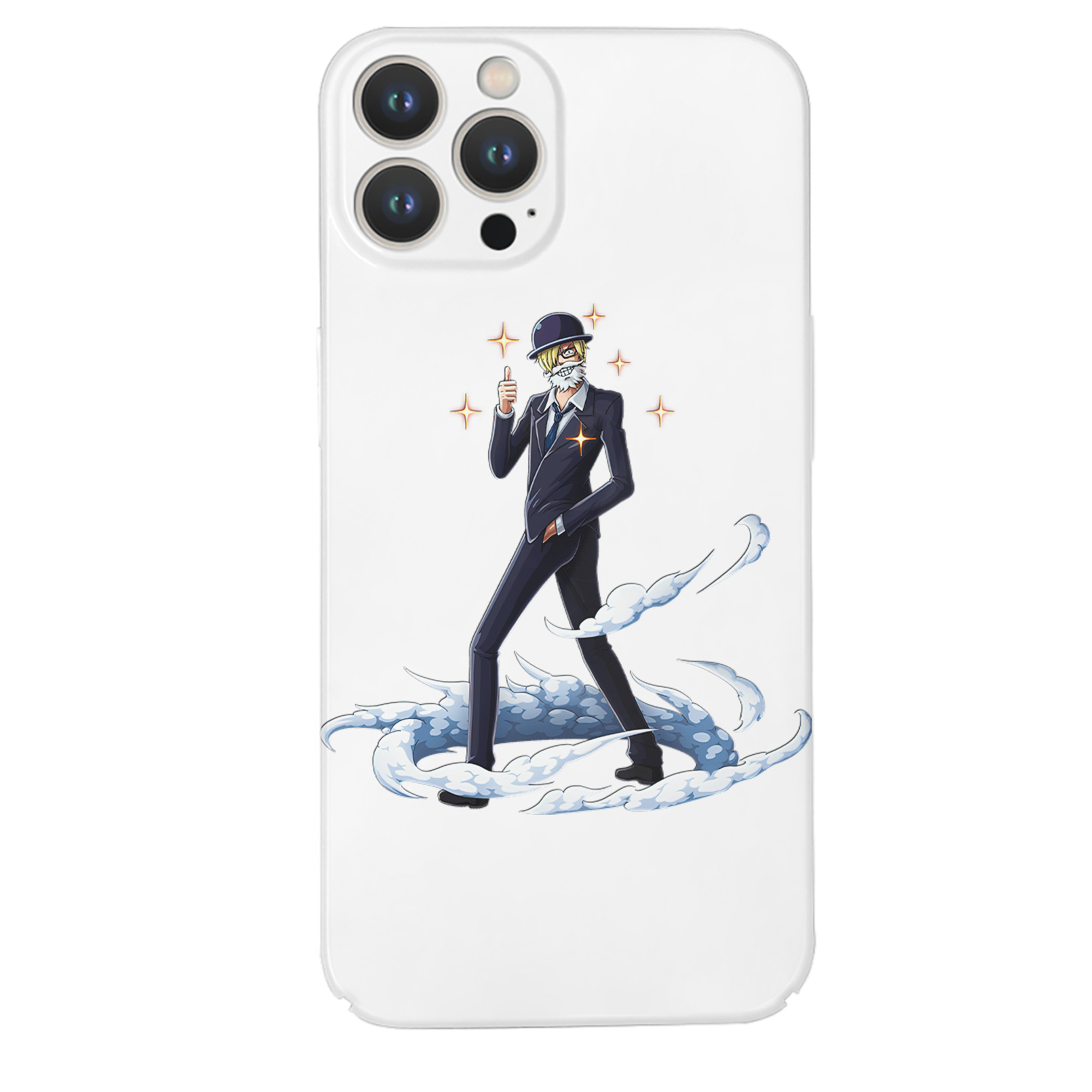 （画像用） ワンピース サンジ ONE PIECE Sanji 【iPhone 14シリーズ対応】ハードケース